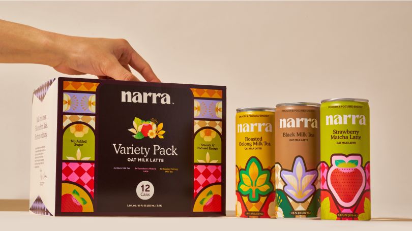 工作大会为亚洲风格的茶叶品牌Narra酿造了一个令人耳目一新的身份
