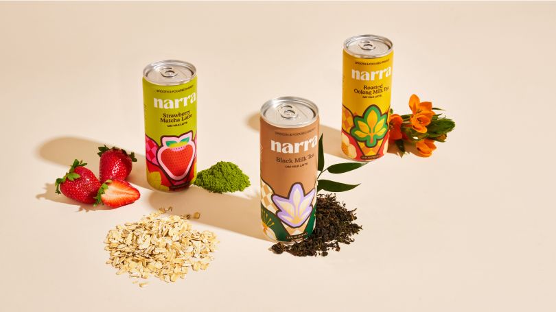 工作大会为亚洲风格的茶叶品牌Narra酿造了一个令人耳目一新的身份